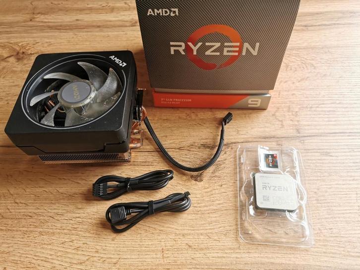 amd ryzen 3900x + ventirad amd rgb, Informatique & Logiciels, Processeurs, Utilisé, 12-core, 3 à 4 Ghz, Enlèvement ou Envoi