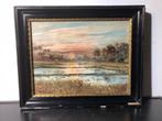 Aquarelle - Paysage Indonée début XXème signée 40x32cm, Ophalen