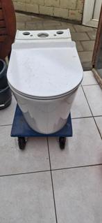 Toiletpot met softcloce wcbril, Doe-het-zelf en Bouw, Sanitair, Ophalen, Zo goed als nieuw, Steen, Toilet