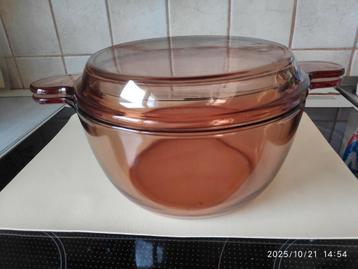 Casserole Vision Corning France, avec couvercle, volume 5L beschikbaar voor biedingen