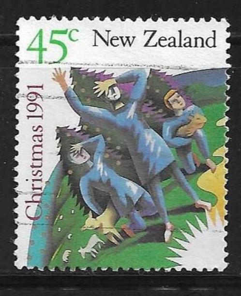 New Zealand - 1991 - Afgestempeld - Lot nr. 551 - Christmas, Timbres & Monnaies, Timbres | Océanie, Affranchi, Envoi