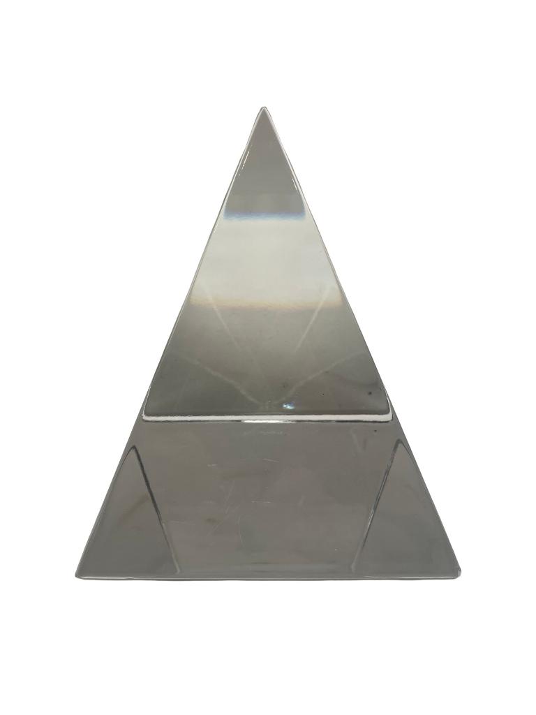 Pyramide en cristal taillé – Val Saint Lambert XXe, Antiquités & Art, Antiquités | Verre & Cristal, Enlèvement ou Envoi