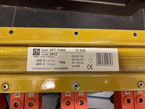 ATT11000 spaartransfo als nieuw met  IP20 metaal beschermkap, Doe-het-zelf en Bouw, Elektriciteit en Kabels, Zo goed als nieuw