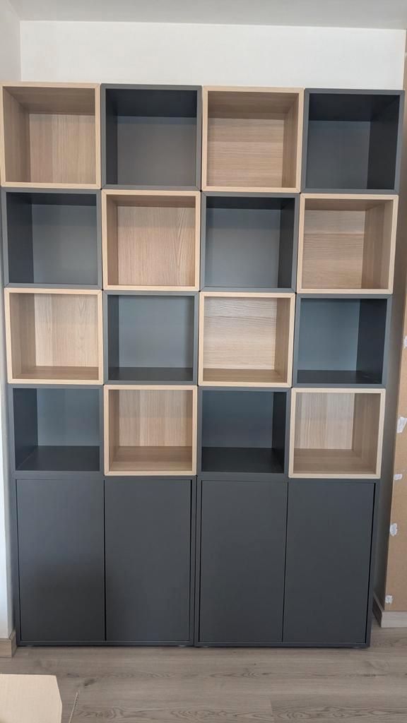 Opberg kast IKEA EKET, Maison & Meubles, Armoires | Bibliothèques, Comme neuf, 150 à 200 cm, 200 cm ou plus, 25 à 50 cm, Avec porte(s)
