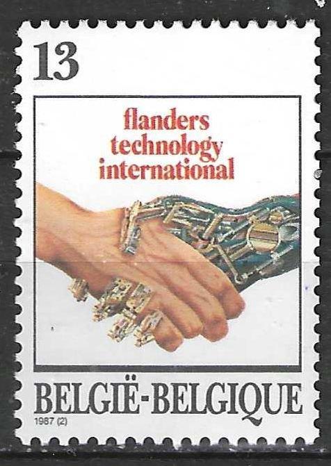 Belgie 1987 - Yvert/OBP 2243 - Flanders Technology (PF), Postzegels en Munten, Postzegels | Europa | België, Postfris, Verzenden