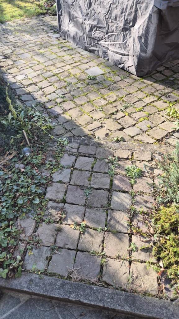 Pavés en pierre de rue et de trottoir - 18M2, Jardin & Terrasse, Pavé & Dalles, Utilisé, Pierre naturelle, 10 m²² ou plus, Enlèvement