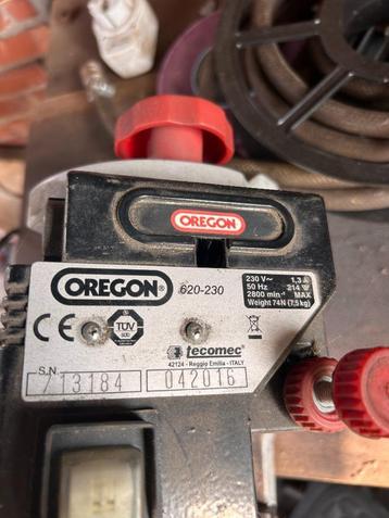 Oregon professionele kettingslijpmachine kettingzaag, Doe-het-zelf en Bouw, Gereedschap | Zaagmachines, Ophalen of Verzenden, Gebruikt