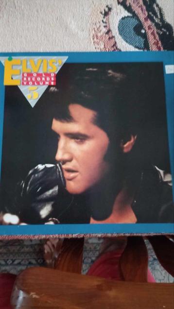 Elvis lp, gold records vol. 5, Duitse persing  beschikbaar voor biedingen