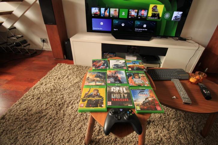 Xbox Series X 1TB + Controller + 9 Games, Games en Spelcomputers, Spelcomputers | Xbox Series X en S, Gebruikt, Xbox Series X