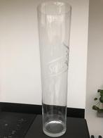 Grote glazen vaas van Schweppes 70 cm hoog, Ophalen, Gebruikt, Materiaal