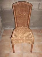 rieten stoel, Ophalen of Verzenden