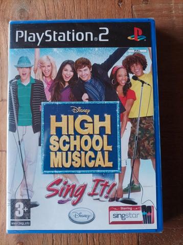 Disney High School Musical Sing it Sing Star ps2 sonny