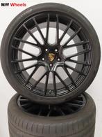 Porsche 22 inch Origineel Cayenne Spyder velgen zomerbanden, Auto-onderdelen, Gebruikt, 285 mm, Banden en Velgen, Overige maten