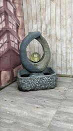 Granieten waterpartij 50x60x80, Tuin en Terras, Ophalen, Gebruikt, Graniet, Waterornament