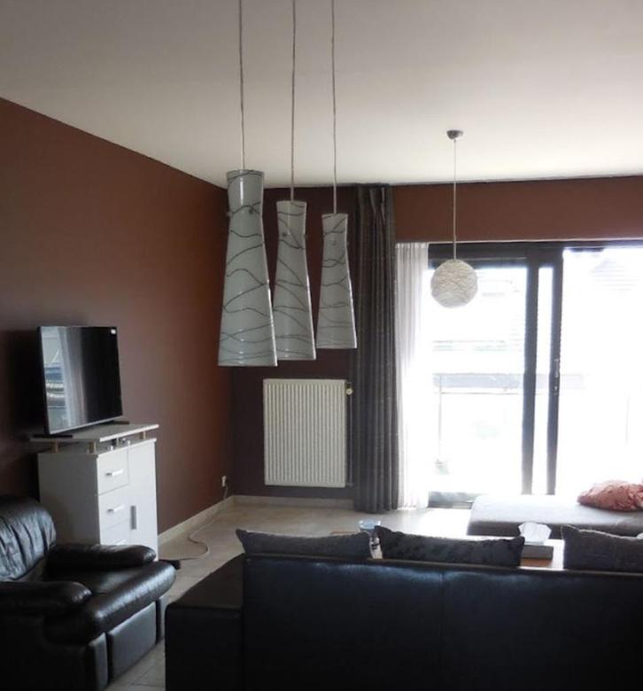 hanglamp tafellamp, Huis en Inrichting, Lampen | Hanglampen, Zo goed als nieuw, Glas, Ophalen of Verzenden