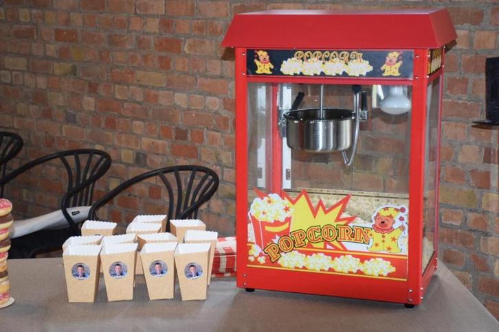 popcornmachine, Hobby en Vrije tijd, Feestartikelen | Verhuur, Zo goed als nieuw, Ophalen