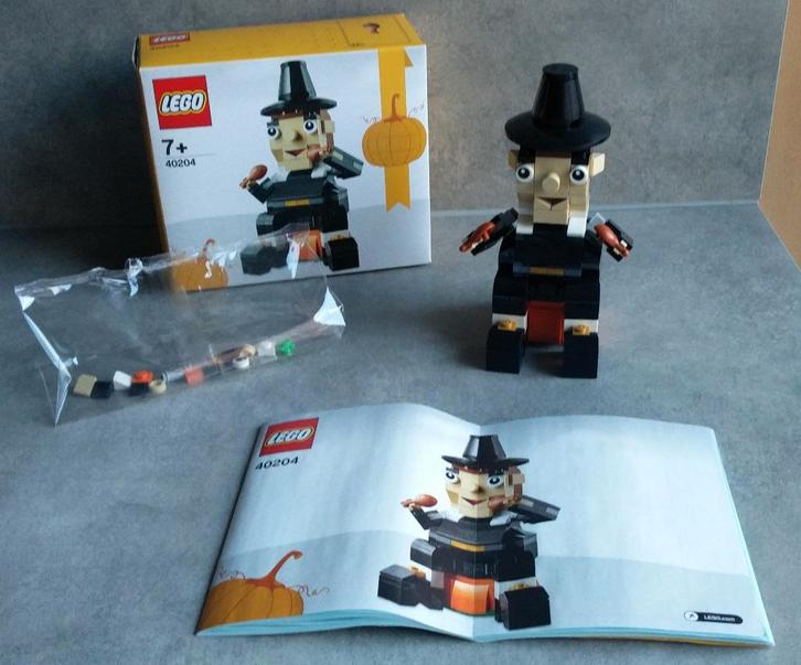 lego 40204 pelgrimsfeest (thanksgiving), Kinderen en Baby's, Speelgoed | Duplo en Lego, Zo goed als nieuw, Lego, Complete set