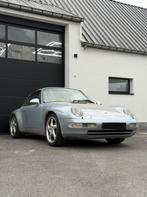 Porsche 993 Carrera 2 ( Compleet Historiek! ), Auto's, 4 zetels, Achterwielaandrijving, Zwart, Lederen bekleding