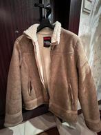 Manteau d'hiver marron doublé en laine, Enlèvement, Neuf, Taille 52/54 (L), Brun