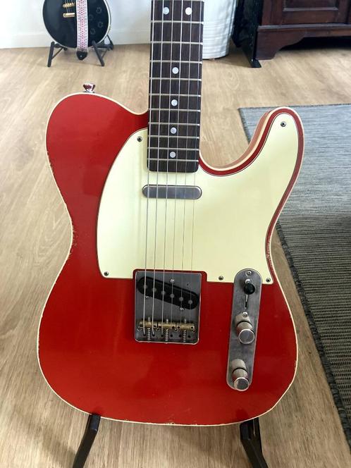 Maybach Teleman T61 Red Rooster Aged Custom, Musique & Instruments, Instruments à corde | Guitares | Électriques, Comme neuf, Solid body