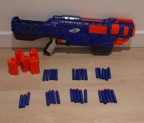 NERF N-Strike Elite Trilogy, Kinderen en Baby's, Speelgoed | Buiten | Actiespeelgoed, Zo goed als nieuw, Ophalen