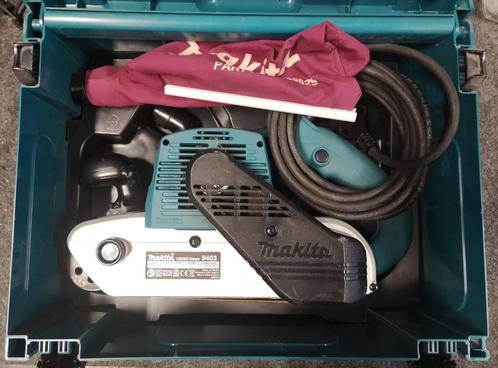 Makita 9403 Ponceuse à bande - Très peu utilisée, Bricolage & Construction, Outillage | Ponceuses, Comme neuf, Ponceuse à bande