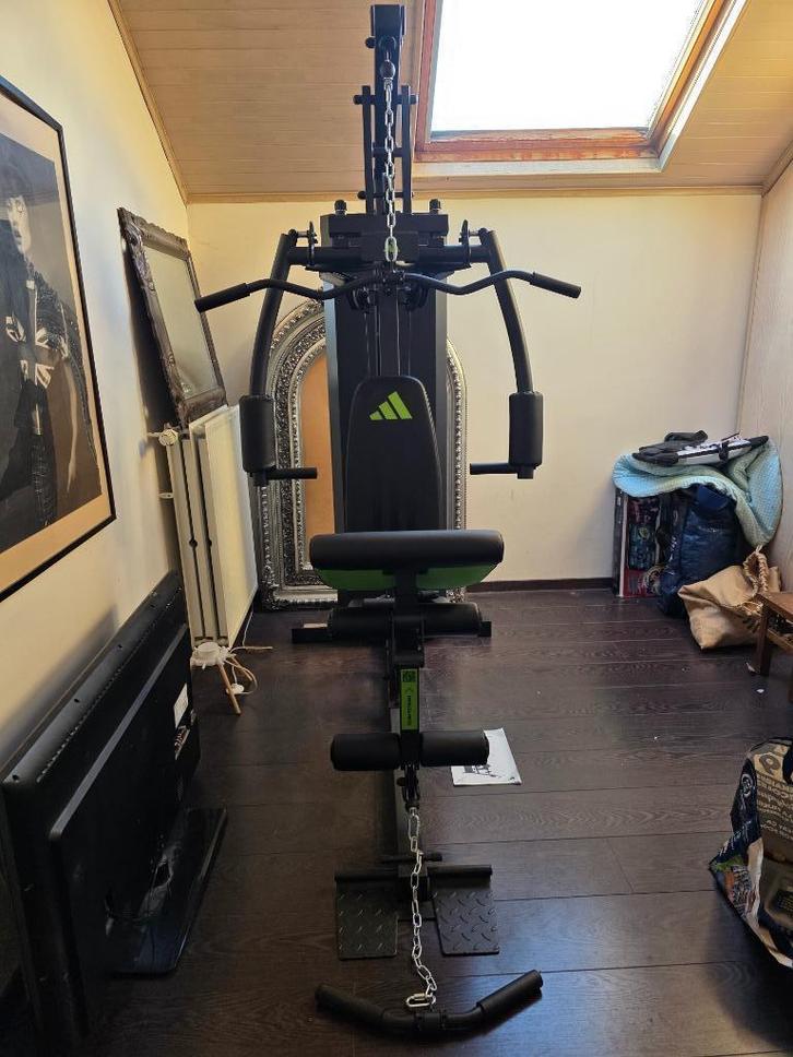 Station de musculation Adidas Performance Home Gym, Sports & Fitness, Appareils de fitness, Comme neuf, Autres types, Bras, Jambes