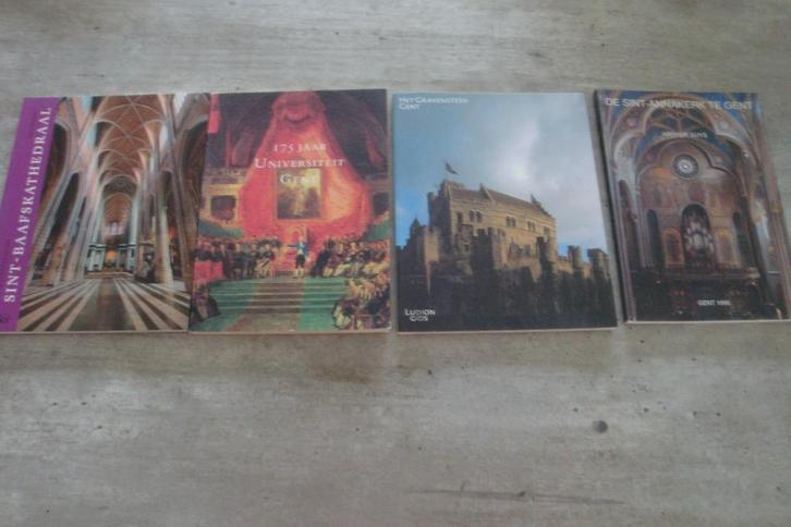 LOT VAN 4 BOEKEN : SINT-BAAFSKATHEDRAAL ..., Boeken, Geschiedenis | Stad en Regio, Gelezen, Ophalen of Verzenden