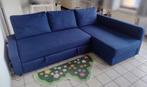 royal blue sofa (Ikea Friheten) great condition, Huis en Inrichting, Ophalen, Zo goed als nieuw, Overige materialen