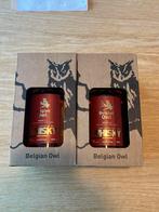 Belgian Owl - 11 years - Belgian Single Salt Malt Whisky, Collections, Marques de bière, Comme neuf, Bouteille(s), Enlèvement ou Envoi