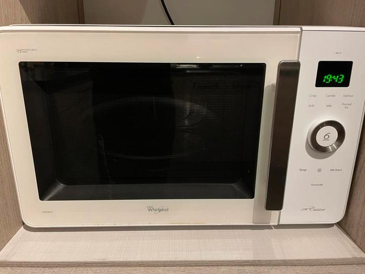 WHIRLPOOL JQ 278/WH micro ondes, Electroménager, Micro-ondes, Comme neuf, Gril, Enlèvement