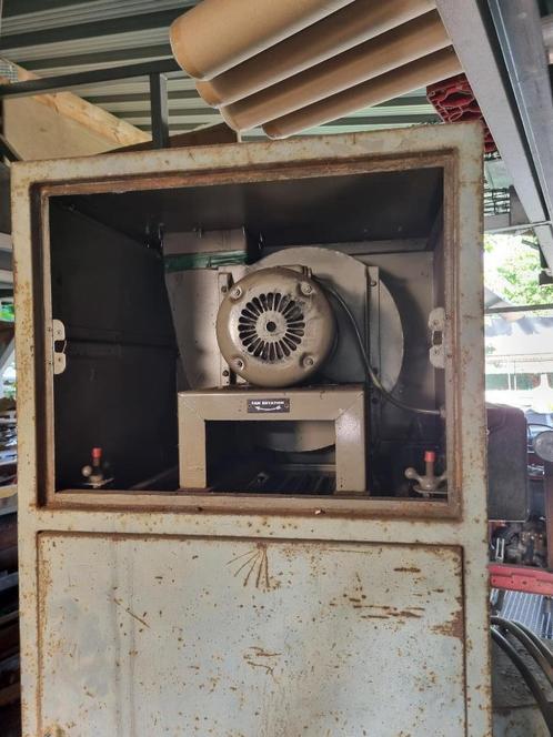 afzuiging met trilfunctie op de filter met opvangbak, Zakelijke goederen, Machines en Bouw | Metaalbewerking, Ophalen