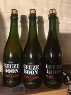 3 flessen Geuze Boon Black Label second edition 2016, Verzamelen, Biermerken, Ophalen, Nieuw