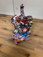 Polyester beeldje olifant- grafitti, Ophalen of Verzenden, Nieuw, Dier