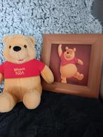 Winnie the pooh kadertje met knuffel, Verzamelen, Beren en Cherished Teddies, Ophalen of Verzenden, Gebruikt, Overige typen, Overige merken