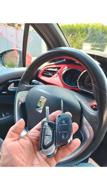 Citroën DS-sleutel kapot of niet herkend