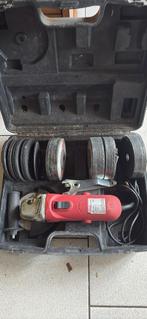 Meuleuse d’angle + disques, Bricolage & Construction, Enlèvement, Utilisé, Meuleuse d'angle