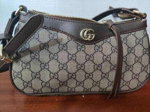 G.U.C.C.I SCHOUDERTAS - Ophidia Bag, Handtassen en Accessoires, Tassen | Schoudertassen, Nieuw, Bruin, Ophalen of Verzenden