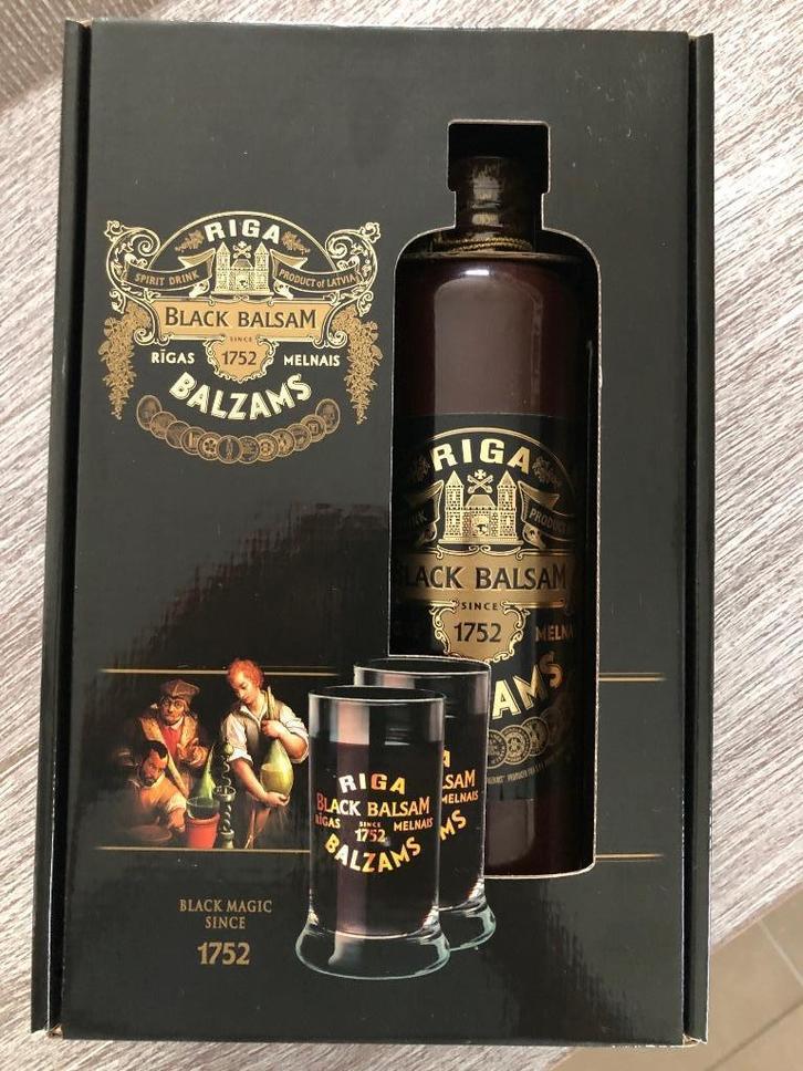 RIGA BLACK BALSAM Liquor cadeauset, Letland, Verzamelen, Wijnen, Nieuw, Overige typen, Overige gebieden, Vol, Ophalen of Verzenden