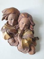 Jolie sculpture en bois d'anges., Enlèvement ou Envoi