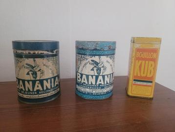 Oude metalen dozen voor verzamelaars  beschikbaar voor biedingen
