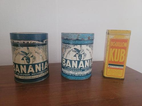 Oude metalen dozen voor verzamelaars, Verzamelen, Blikken, Gebruikt, Ophalen of Verzenden