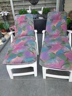 tuinzetels, Tuin en Terras, Ophalen, Zo goed als nieuw, Plastic, Verstelbaar
