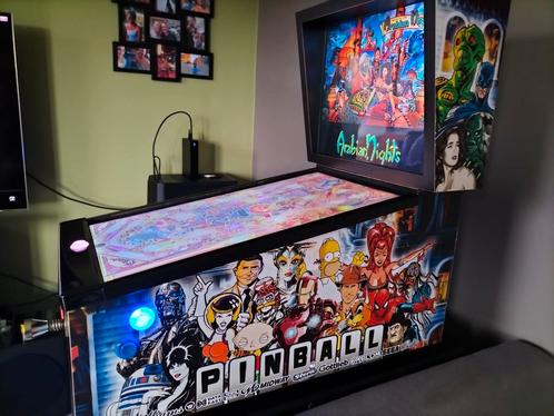 Mini-pincab klaar om te spelen/300 VPX-tafels/165 Hz G-Sync-, Verzamelen, Automaten | Flipperkasten, Zo goed als nieuw, Elektronisch
