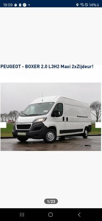 Fourgonnette Peugeot Boxer 2.0 L3H2, Enlèvement