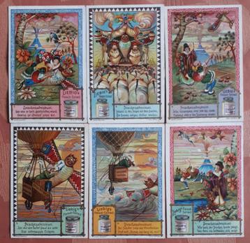 CHROMOLITHOS LIEBIG : COMPL.Sang. 667 Unif. 654 :DRACHEN ABE beschikbaar voor biedingen