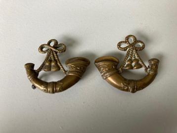 Lichte Infanterie Kraaginsignes - WW1 beschikbaar voor biedingen
