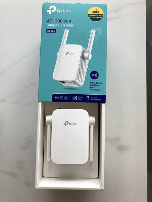 TP-LINK Wi-Fi-verlenger AC1200 Dual-band (RE35), Computers en Software, WiFi-versterkers, Zo goed als nieuw, Ophalen of Verzenden