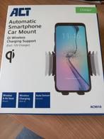 ACT Automatische smartphone autohouder met draadloze snellaa, Telecommunicatie, Ophalen of Verzenden, Nieuw, Auto