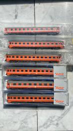 6 chariots NMBS SNCB de marque Roco et LS Models, Hobby & Loisirs créatifs, Trains miniatures | Échelle N, Comme neuf, Roco, Enlèvement ou Envoi